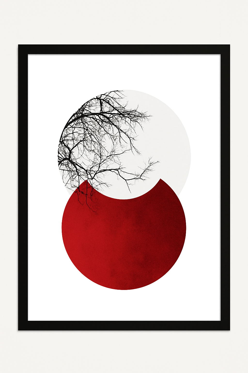 Modern Geometric Wall Art - Set of 3 (Hexagon, Circle, Triangle)