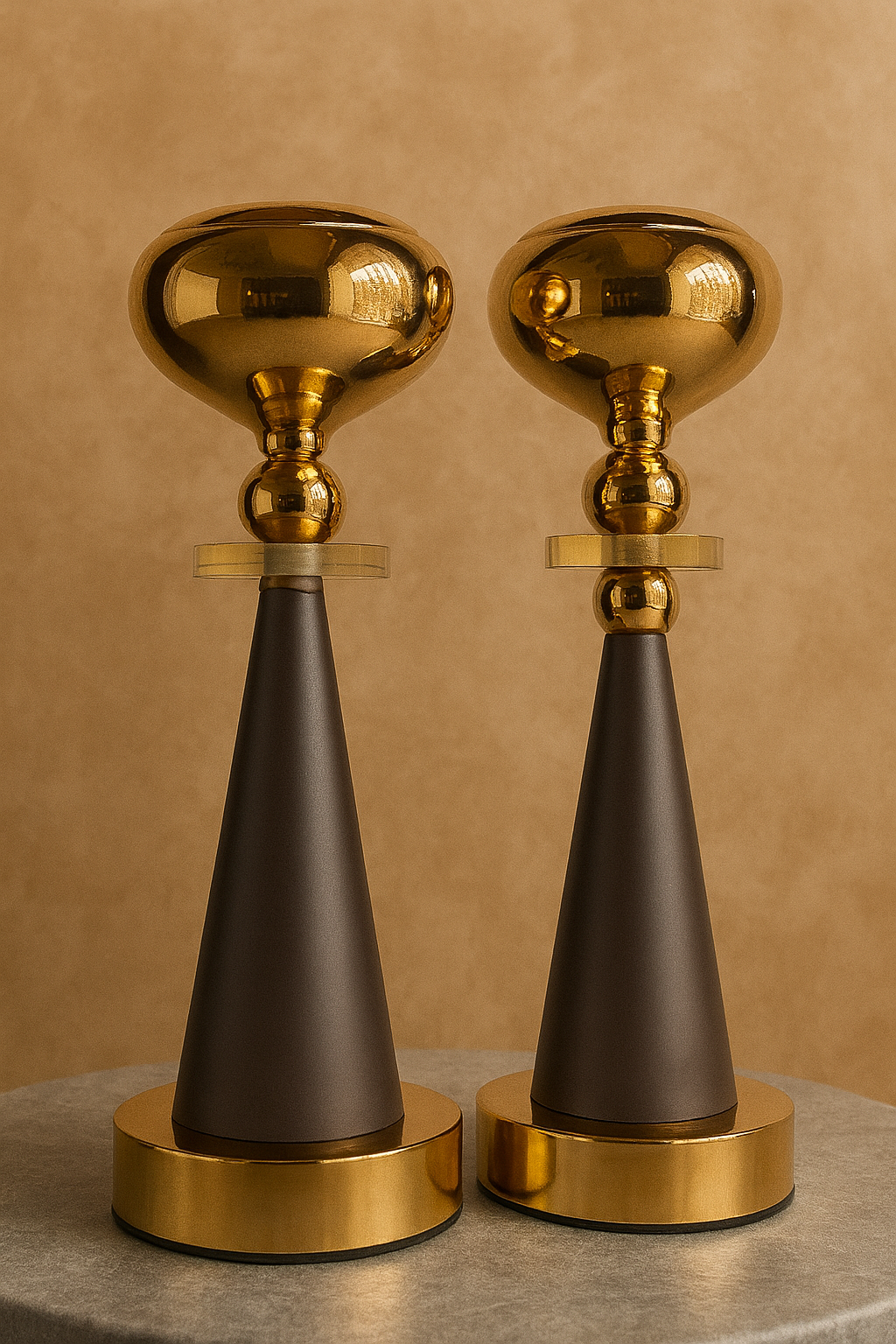 Regent Conic Candle Holders