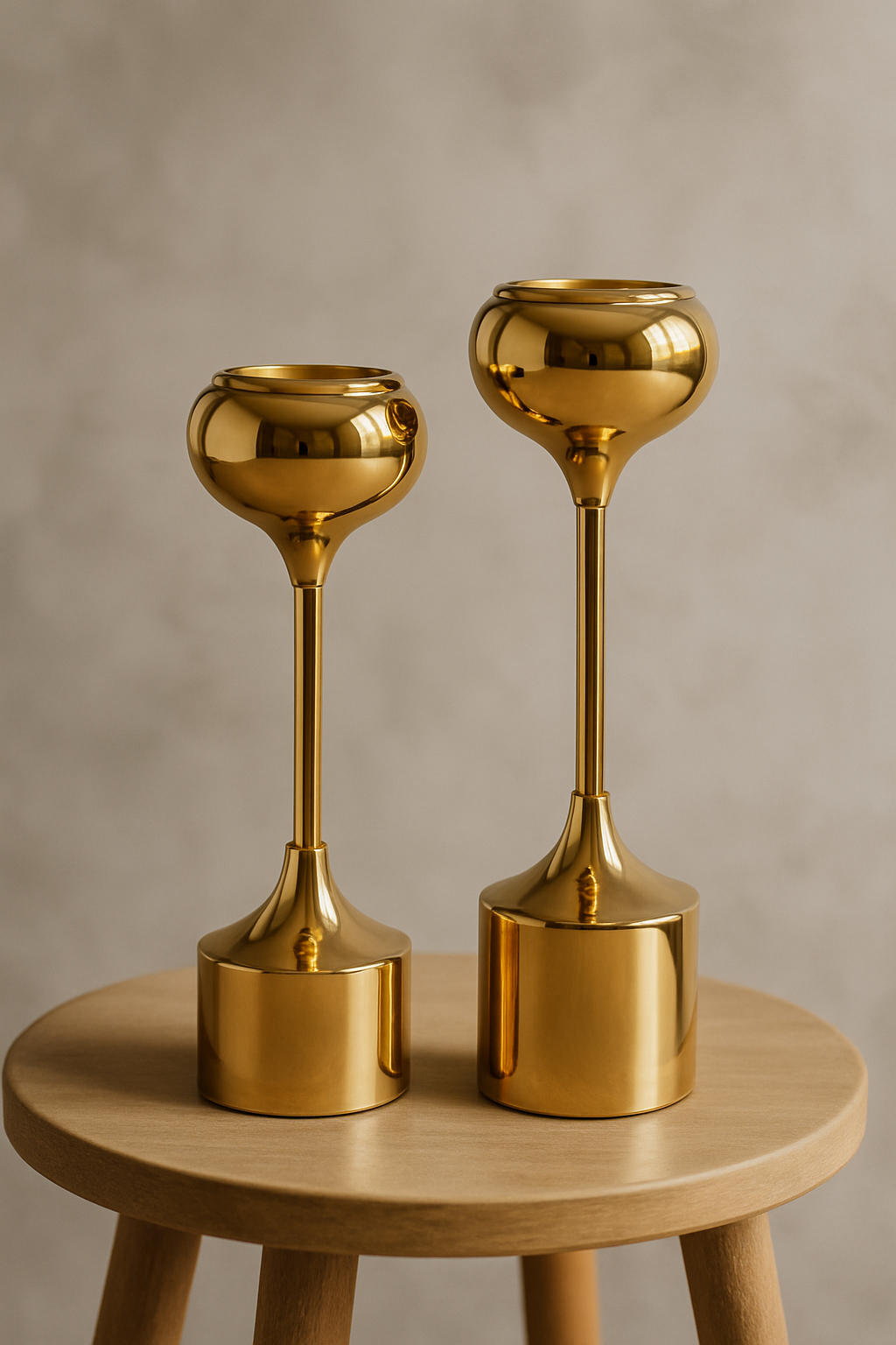 Oslo Modernist Candle Stand